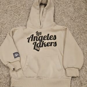 Los Angeles Lakers Beige Hoodie